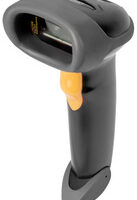 DIGITUS Lecteur de code barre manuel 1D, 200 scans/minute gris, câble de 2 m USB-RJ45
