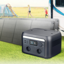 LogiLink Mobiles Ladegerät/Powerstation, 600 Watt, schwarz – Image 4