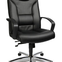 Topstar Fauteuil de direction "Comfort Point 50", chrome/noir