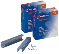 Rexel Agrafes Odyssey pour agrafeuse Odyssey, zingué