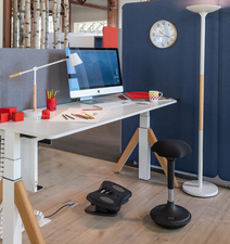 UNiLUX Repose-pieds NYMPHEA, ergonomique, hauteur réglable – Image 2