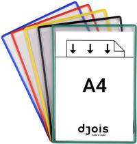djois by tarifold Poche standard, A4, assorti