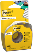 Post-it Ruban de masquage/marquage, 25,4 mm x 17,7 m, blanc