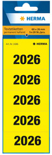 HERMA Étiquette pour classeur "2026", 60 x 26 mm, imprimé