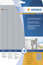 HERMA Etiquette de plaque signalétique SPECIAL, 25,4 x 10 mm