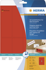 HERMA Etiquette d'expédition SPECIAL, 50 x 142 mm, blanc