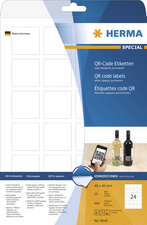 HERMA Etiquette code QR, 80 x 40 mm, rectangulaire