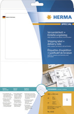 HERMA Etiquettes d'expédition + preuve de dépôt SPECIAL