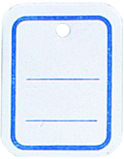 APLI Etiquette à suspendre, 30 x 37 mm, perforé, ligné