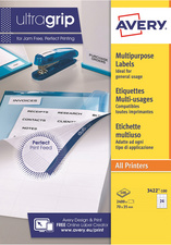 AVERY Etiquette multi-usage, 210 x 148 mm, blanc