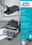 AVERY Zweckform Transparents pour rétroprojecteur, A4