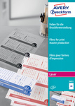 AVERY Zweckform Film pour formes d'impression, A4