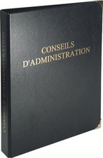EXACOMPTA Reliure économique "Conseils d'Administration