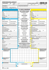 RNK Verlag Vordruck "Europäischer Verkehrsunfallbericht