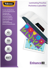 Fellowes Pochette de plastification, A4, mat, 250 microns