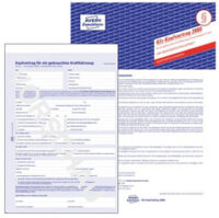 AVERY Zweckform Vordruck "Kaufvertrag für KFZ", 4-fach, A4