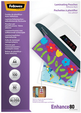 Fellowes Pochette de plastification, autocollantes, A3, 250