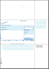 sigel Bankformular "PC-Sepa-Verrechnungs-Scheck", A4