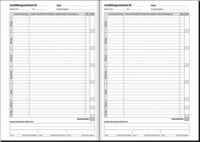 sigel Formularbuch "Ausbildungsnachweis", A4, 28 Blatt