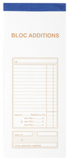 EXACOMPTA Bloc Additions, pages numérotées