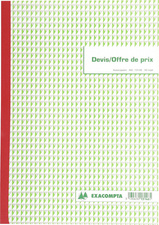 EXACOMPTA Manifold "Devis Offre de prix", 297 x 210 mm