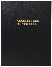 EXACOMPTA Reliure "Délibérations Assemblées Générales