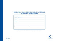 ELVE Registre "Conventions de stage Suivi des stagiaires
