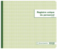 EXACOMPTA Piqûre "Registre unique du personnel