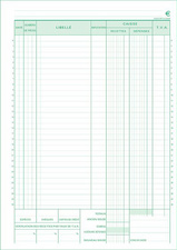 EXACOMPTA Manifold "Caisse", 297 x 210 mm, dupli