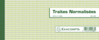 EXACOMPTA Carnet à souche "Traites normalisées
