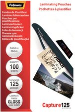 Fellowes Pochette de plastification, 60 x 90 mm, 250 microns