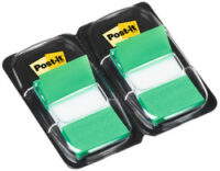 Post-it Marque-page adhésif Index, 25,4 x 43,2 mm, vert