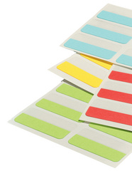 DURABLE Index repositionnable Quick Tab, assorti