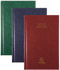 EXACOMPTA Agenda Carré Recettes/Dépenses, 2026, assorti