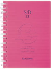 EXACOMPTA Agenda de poche SAD 13S, 2025/2026, 16 mois