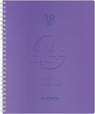 EXACOMPTA Agenda de bureau SAD 22S, 2025/2026, 16 mois