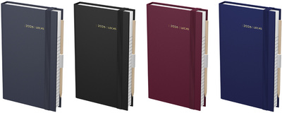 LECAS Agenda journalier Chantier, 2026, 90 x 150 mm, assorti – Image 2