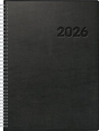 rido idé Agenda planning "Conform Wire-O", 2026, noir