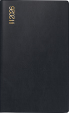 rido idé Taschenkalender "M-Planer", 2026, schwarz