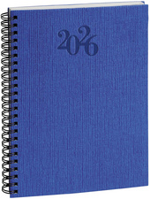 EXACOMPTA Agenda de bureau HORIZONS 20S Visuel, 2026, bleu