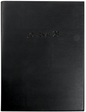 EXACOMPTA Agenda de bureau "Journal 29/1", 2026, noir
