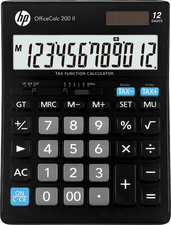 hp Calculatrice de bureau "OfficeCalc 200 II", noir