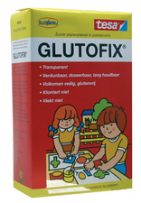 tesa Kinderlijm/Lijmpoeder Glutofix, wit, 500 g