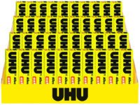 UHU Colle multi-usage extra, avec solvant, 31 g, présentoir
