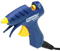 Rapid Pistolet à colle EG Point, cordon amovible, bleu/jaune