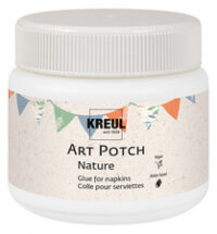 KREUL Colle & vernis pour serviettes ART POTCH Nature 150 ml