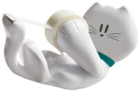 3M Scotch Dévidoir de bureau "Cat", en forme de chat, équipé
