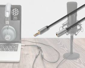 DIGITUS Câble d'extension audio, jack mâle 3,5 mm, 1,8 m – Image 2