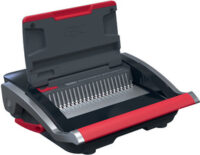 GBC Perforelieuse CombBind CB25, noir/rouge/argent