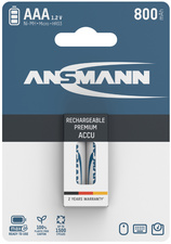 ANSMANN Pile rechargeable NiMH maxE, Micro (AAA), 800 mAh